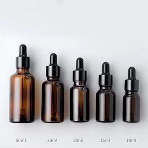 玻璃滴管瓶纸盒包装精油滴管瓶包装盒精油瓶 - Product Image 1