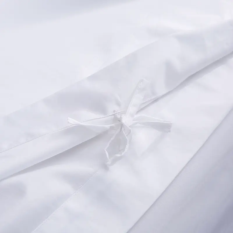 Venta de ropa de cama de hotel de alta calidad satén 100 tela de algodón