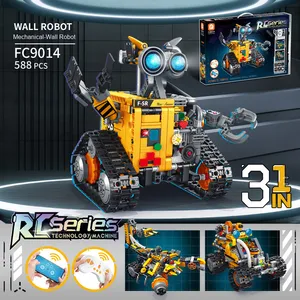 Fabrik Direkt verkauf Orange Square Bausteine Kreatives Lernspiel zeug Handy Fernbedienung Roboter Made Plastic PP