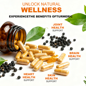 Harian bersama dan dukungan kesehatan imun manajemen energi suplemen Herbal 240 Vegan organik kunyit & jahe kapsul - Product Image 3