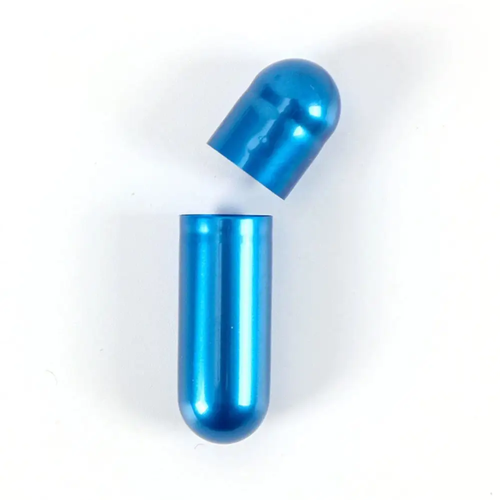 Металлические капсулы, лучший производитель для металлических синих электронных капсул, желатин, изготовленный в Китае