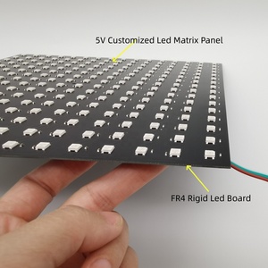 Anpassbare adressierbare RGB 5050 SK6812 WS2812B Individuelle bunte digitale LED-Matrix-Anzeige leuchten - Product Image 4