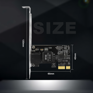 PCIe网络适配器RTL8111 RJ45局域网控制器高达1000 Mbps PCI Express千兆以太网卡支持窗口