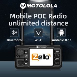 MCTOLOLA新しいZello Android 8.11 PoCワイヤレス4GモバイルネットワークSIMカード付きGPSBluetooth Wi-Fiグローバルカーウォーキートーキー - Product Image 3