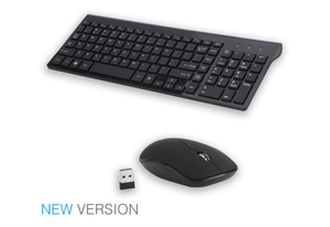 SeenDa 2.4G Wireless Silent <strong>Keyboard</strong> and Mouse Mini Multimedia Full-size <strong>Keyboard</strong> Mouse Combo Set for <strong>Notebook</strong> Laptop Desktop PC - Product Image 6
