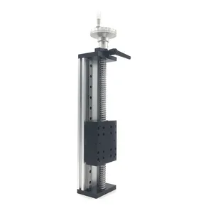 Mesa de deslizamiento manual Carril de guía lineal CNC 100-1000mm Carrera XYZ Eje Carril de movimiento SFU1204/SFU1605/SFU1610 Husillo de bolas para impresora 3D - Product Image 6