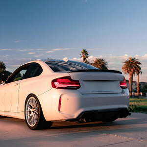 AISKA kuru karbon Fiber bagaj Spoiler kanat MP tarzı araba vücut parçası için BMW F22 F22 M2 M2C 2014-2020 - Product Image 3