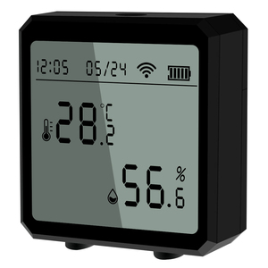 Termómetro digital higrómetro de alta calidad con sensor de temperatura y humedad WiFi, dispositivo de alta calidad, 2 unidades - Product Image 4