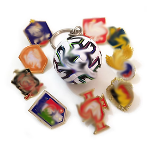 Çeşitli futbol kulübü rozetleri futbol takımı emaye pin broş hatıra madalya - Product Image 3