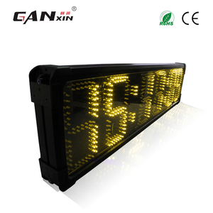 Funzione Ganxin esterno doppio lato gara maratona conteggio grandi dimensioni colore giallo timer - Product Image 2