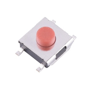 6*6*3,1mm SMD-Schalter 4-poliger Taktsc halter Drucktasten schalter Rot - Product Image 6