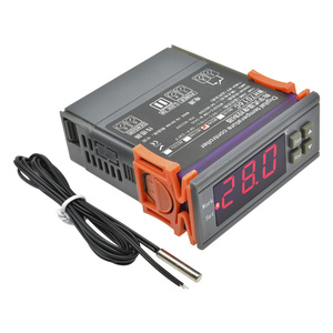 Termostato WH7016C DC 24V NTC Pantalla roja Controlador de temperatura Salida de relé - Product Image 2