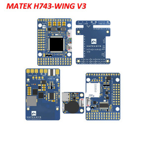 Matek H743-WING v3 stm32h743vit6 כפול מצלמה inav טיסה כפול מובנה תמיכה osd שלט רחוק
