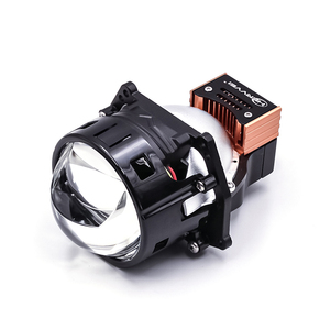 HENVVEI süper U5 3 inç doğrudan LED çift lens evrensel araba farlar güçlendirme için bi led projektör far yükseltme - Product Image 5
