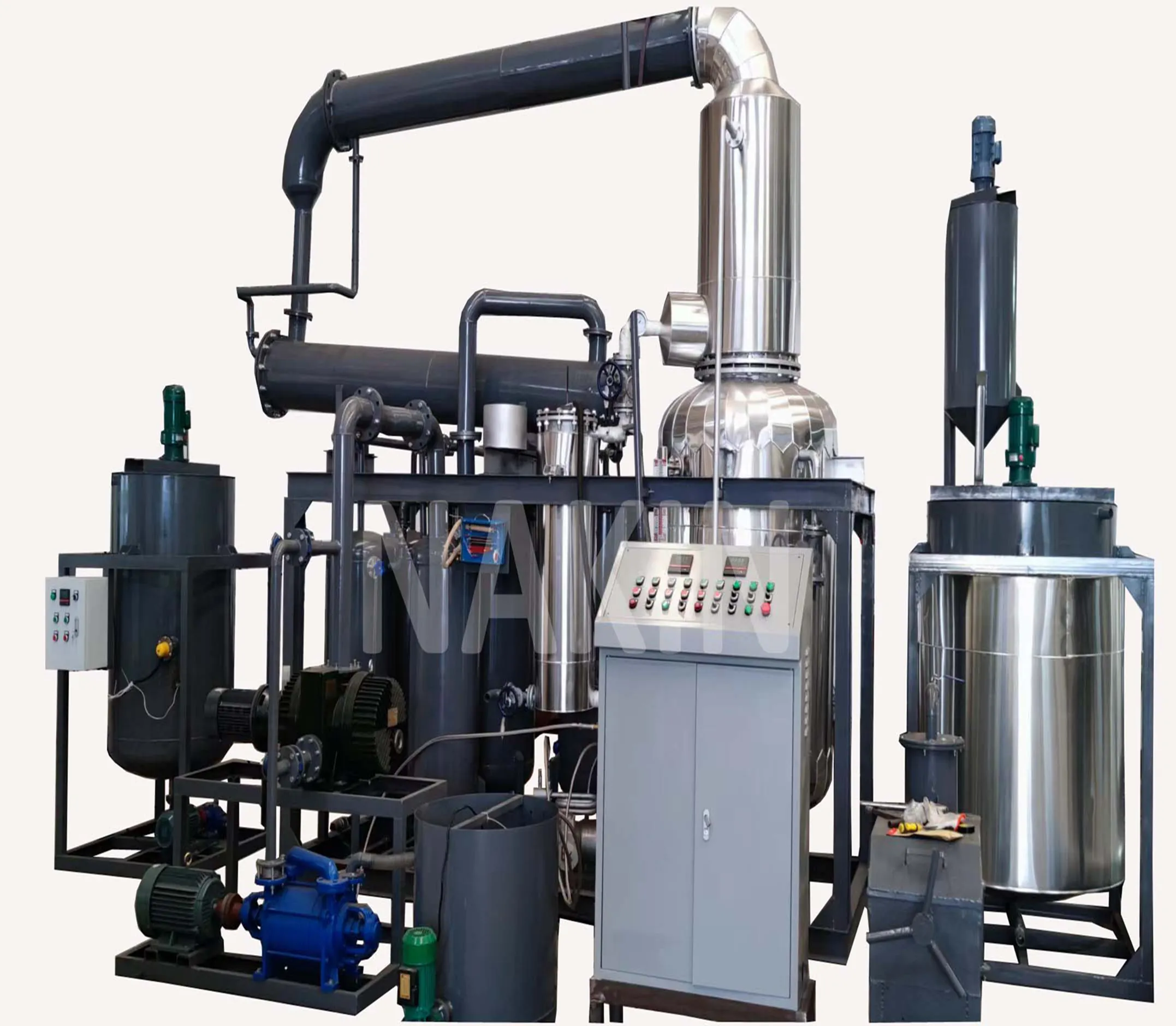 Mini macchina per la distillazione dell'olio esausto di protezione ambientale per l'instillazione gratuita ha utilizzato l'impianto di riciclaggio dell'olio per l'olio di Base