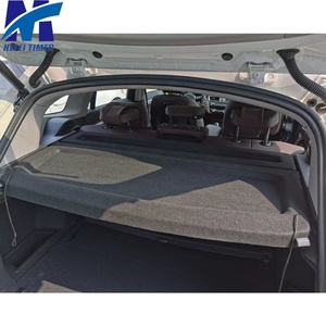 Toptan yüksek kalite su geçirmez arka bagaj SUV araba siyah kargo kapağı BMW X1 2017 2018 2019 2020 2021 2022 parsel rafı - Product Image 5