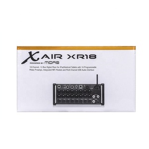 XR18 müzik sistemi Midas Preamps 18 kanallı hoparlörler ses sistemi mikser ile dijital mikser - Product Image 6