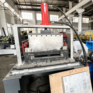 0.6-1.0mm Độ dày siêu thị hiển thị 350-530mm chiều rộng có thể điều chỉnh Kệ bảng rollformer - Product Image 5