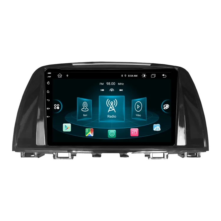 4+64/128 Android 11 Car Radio GPS For Mazda 6 Atenza CX-5 2012-2015 GPS Navigation Stereo Multimedia Auto Radio 2 din no dvd