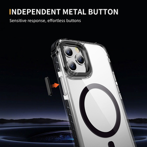 Apple 15用超薄型磁気電話ケースiPhone 16用ソリッドカラーシンプルシニアトレンド男性と女性用 - Product Image 5