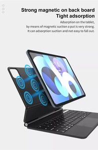 Funda de teclado mágico inalámbrico para IPad Pro 11, 12,9, 2018, 2020, 2021 - Product Image 6