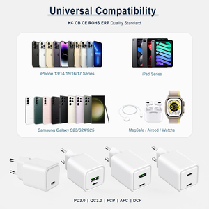 携帯電話1C 1A1C 45w 65w Usb c充電器Gan EU KR PD 3.1 PPSユニバーサル充電器アダプターサムスン超高速充電器45w - Product Image 6