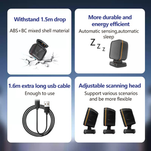 Escáner JINGXIN 2d de código de barras con cable 2d para la venta, escáner de código QR con RS232 USB TTL - Product Image 6