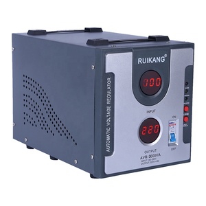Regulador de voltaje estabilizador SVC AVR 500VA 0 5KVA, potencia 100, salida multifuncional RUIKANG, entrada de origen, regulador de voltaje