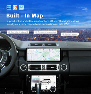 12.3 pollici per Land Rover Range Rover V8 L322 2002-2012 lettore multimediale Stereo aria condizionata bordo Touch Screen autoradio - Product Image 2