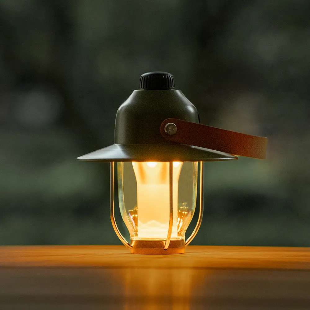 Lanterne de camping à led lampe de camping portable lampe de tente rechargeable pour le camping en plein air