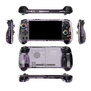 ANBERNIC新しいAndroidハンドヘルドゲームコンソールRG 557レトロゲームコンソールOledゲーミングプレーヤー5.48 "スクリーンプレイPS2 PSP 3DS RG557