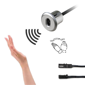 Intelligenter LED-Streifen dimmersc halter mit Berührungs sensor und PIR-Bewegungs sensor-Schrank lichtsc halter, Spiegel berührungs sensor, menschliche Erkennung - Product Image 2