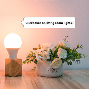 Akıllı ampuller renk değiştirme müzik Sync grup kontrol renk değiştirme WiFi LED ampuller Alexa ve Google ev A19 9W ile uyumlu - Product Image 6