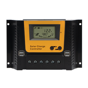 Контроллер заряда PWM 50a 60a автоматический 4-ступенчатый 12V/24V/36V/48V зарядка для свинцово-кислотного литиевого гелевого аккумулятора LCD WiFi контроллер ветра - Product Image 4