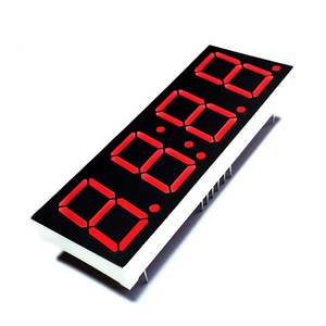 0.80 zoll 20mm 7 segment led-anzeige modul 4 digit mit super rot aus fabrik