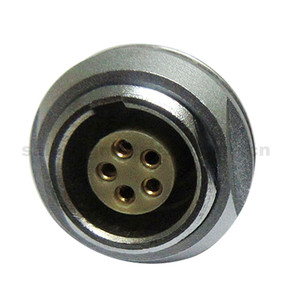 ECG 1B ซ็อกเก็ตตัวเชื่อมต่อ5พินพร้อมน็อตสองตัวเพื่อการติดตั้งที่ปลอดภัย - Product Image 2