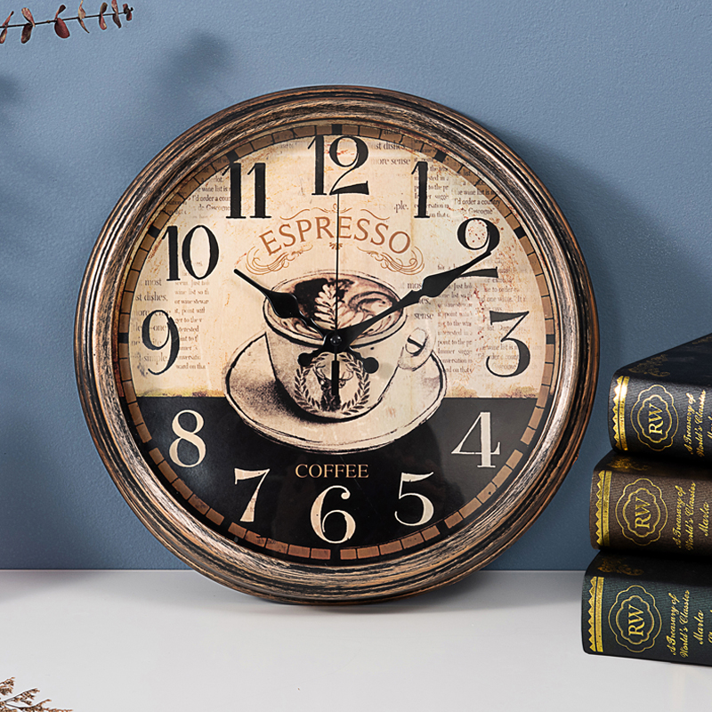 Home Wall Decor Wall Clock  14inch classic Style Living Room Piece