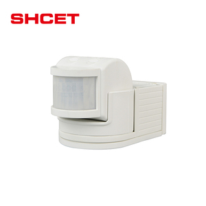 Transductor de conmutación Detección humana más vendida Sensor PIR infrarrojo automático Interruptor de luz temporizador exterior de 180 grados de SHCET - Product Image 1