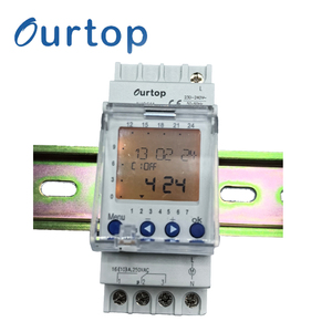 Ourtop 220V 16A代替タイマー1チャンネル7日24時間AHTC611家庭用ユニバーサル電気製品デジタルタイマー - Product Image 6