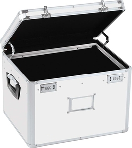 Handmade Durable nhôm hai-xử lý khóa ngực New Chống bụi tài liệu lưu trữ hộp tập tin lưu trữ trường hợp đối với Thư/pháp lý - Product Image 3