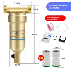 Tất cả các đồng thau 100 độ khí sưởi ấm prefilter cho hộ gia đình hướng dẫn sử dụng dưới sàn toàn bộ nhà chống cháy nổ nhiệt độ cao Nước - Product Image 4