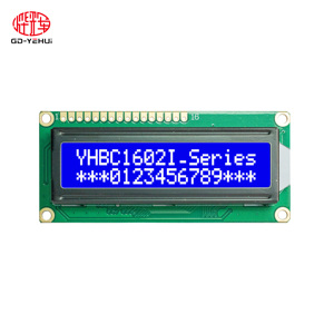 LCD1602A 16x2 blu schermo modulo LCD-interfaccia I2C/IIC 5V potenza ad alto contrasto per Display blu