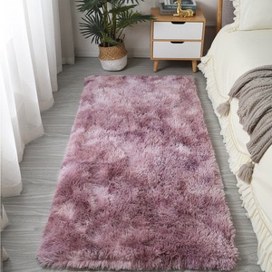 Venda Direta Da Fábrica Custom Area Tapetes Fluffy Non-Slip <span class=keywords><strong>Plain</strong></span> White Green Floor Carpet Logo Plush Carpet