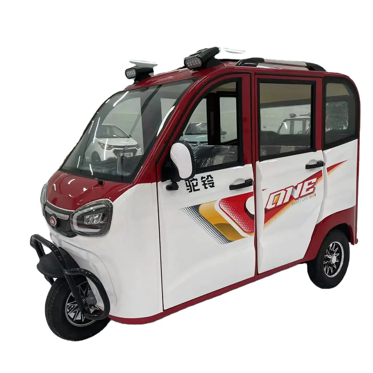 3 bánh xe Xe máy điện xe với ổ đĩa cabin/xe điện kèm theo với ghế hành khách/Hàng hóa ba bánh cho người lớn