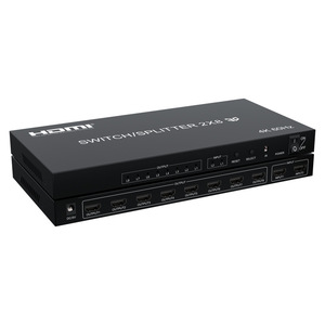 2X8 <strong>HDMI</strong> Splitter Full HD 4K 3D Video <strong>HDMI</strong> <strong>Switcher</strong> 2x8 Split <strong>2</strong> in <strong>8</strong> Out Dual Display for PS3 Xbox PC to HD TV Monitor Projector - Product Image 3