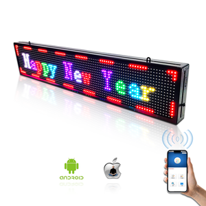 Scorrendo i segni LED Full Color RGB P10 LED nuovo messaggio SMD Display esterno LED Pixel schermo programmabile LED cartello a LED - Product Image 1