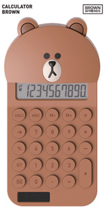 Máy Tính Năng Lượng Mặt Trời Hình Dạng Động Vật Dễ Thương 12 Chữ Số Học Sinh Máy Tính - Product Image 2