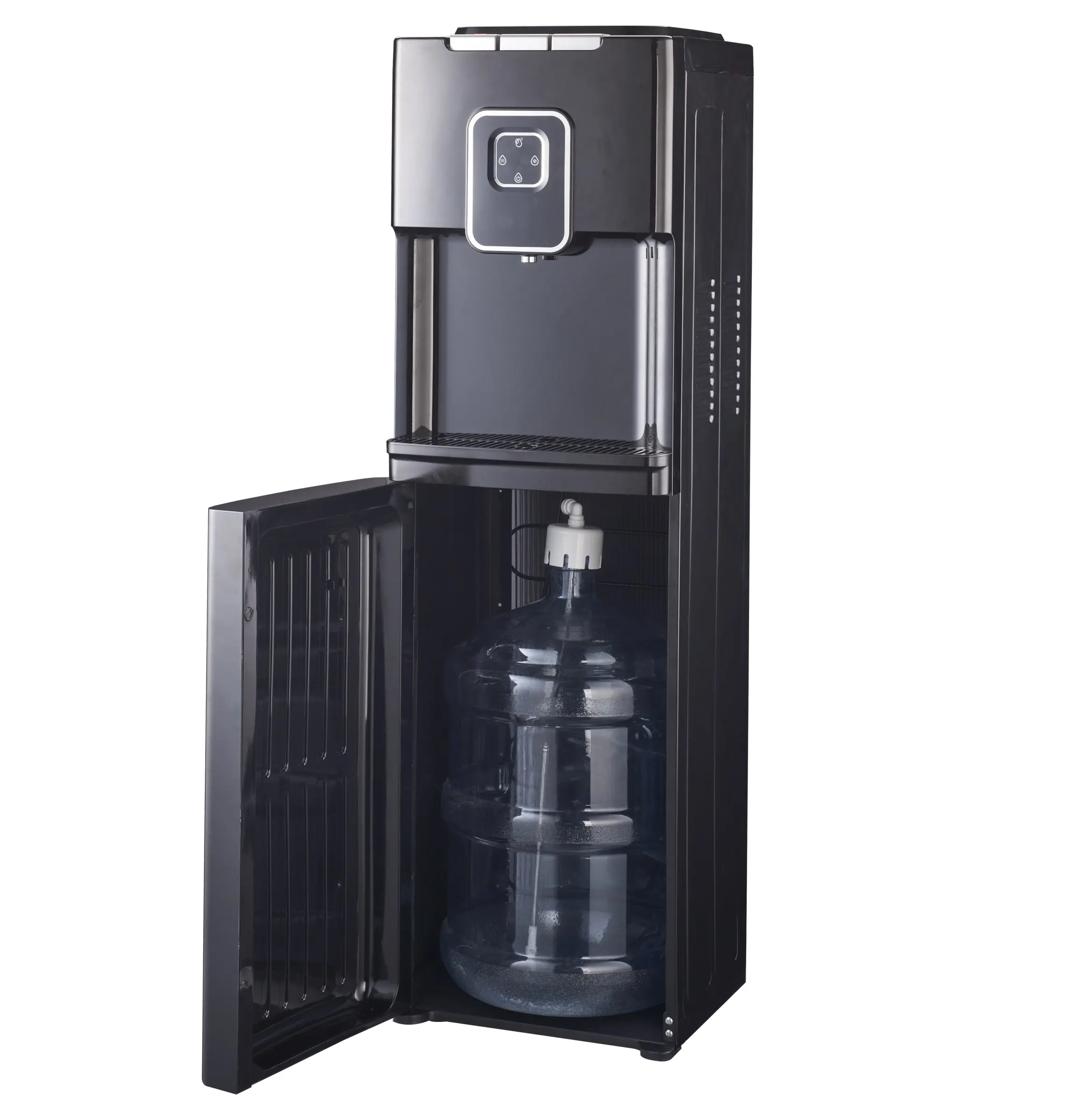 floor standing Hot and Cold Compressor cooling Bottle Bottom Load Water Dispenser compressor cooling Water Coolers