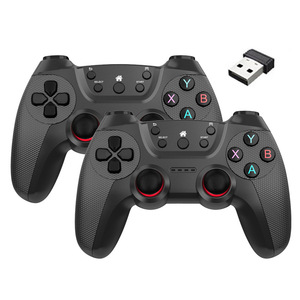 Smart TV Box Game <strong>Controller</strong> Wireless 2.4G Dual People Playing Joystick Gamepad for Android Linux EmuELEC Windows PC <strong>Controller</strong> - Product Image 5