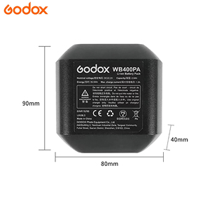 闪存GODOX WB400P锂电池替代AD400 Pro 22.2V/2500毫安时锂离子电池组AD400Pro工作室闪存闪光灯 - Product Image 3